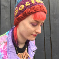 Social Distortion Mike Ness Striped Knitted Beanie Hat