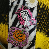 Philomena Glitter Enamel Pin