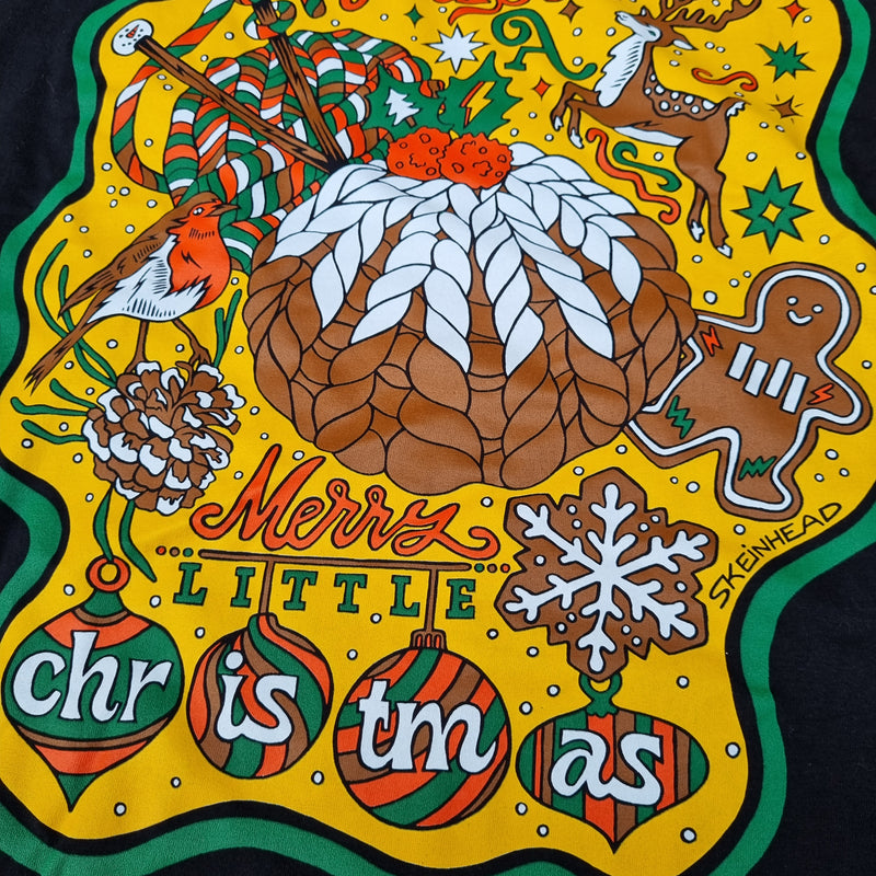 Knit Yourself A Merry Little Christmas T-Shirt