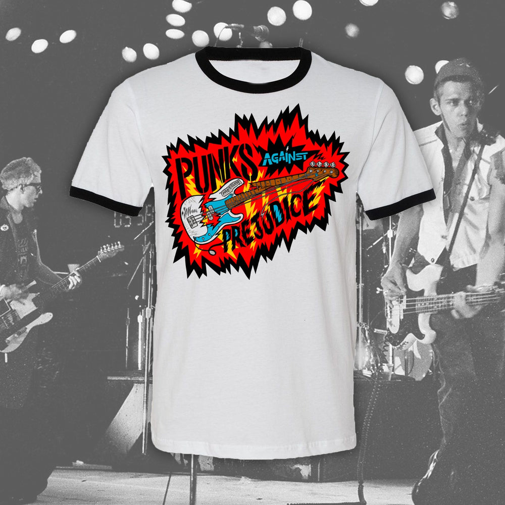 Punks Against Prejudice Guitar Shirt
