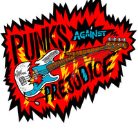 Punks Against Prejudice Guitar Shirt