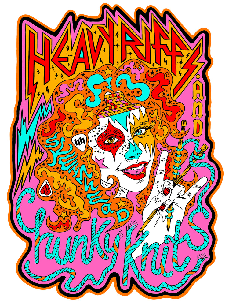 Heavy Riffs & Chunky Knits T-Shirt