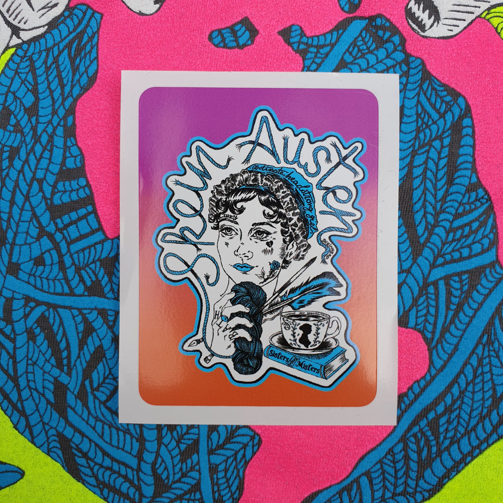 Skein Austen Sunset Sticker Pack