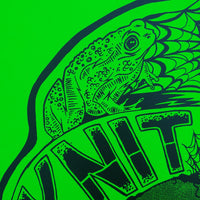 Knit Fast, Dye Yarn Fluorescent Acid Green Print
