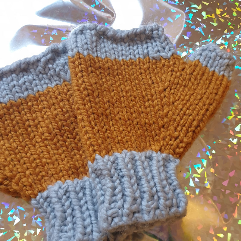 Silver & God Joe Strummer & The Mescaleros Superchunky Fingerless Mittens