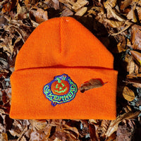 Skeinhead Pumpkin Orange Halloweenie Beanie