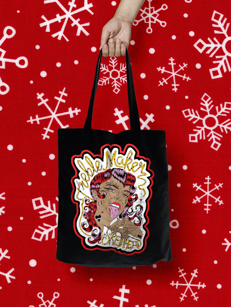 Treble Maker Red Tote Bag