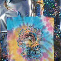 Elizabeth Bennet Tie Dye Tote Bag