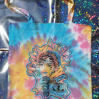 Elizabeth Bennet Tie Dye Tote Bag