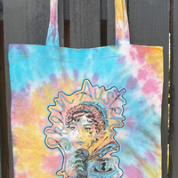 Elizabeth Bennet Tie Dye Tote Bag