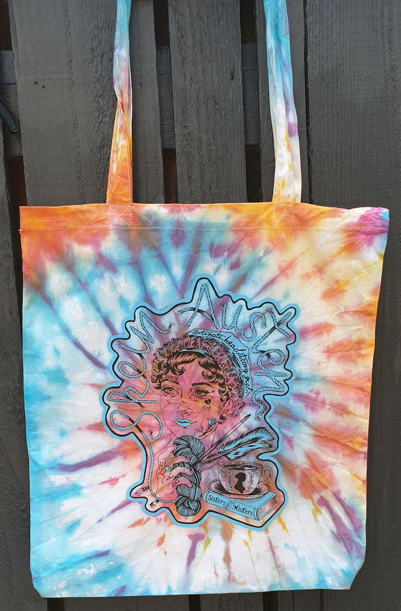 Fitzwilliam Darcy Tie Dye Tote Bag