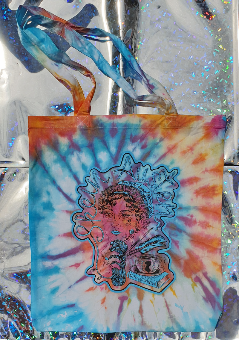Fitzwilliam Darcy Tie Dye Tote Bag