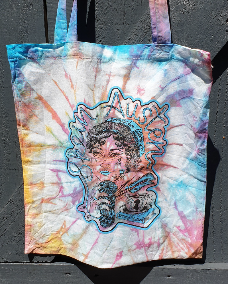 Anne Elliot Tie Dye Tote Bag