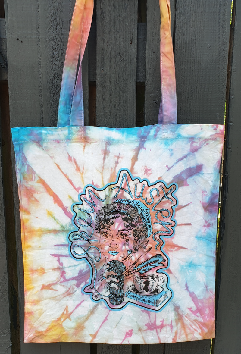 Anne Elliot Tie Dye Tote Bag