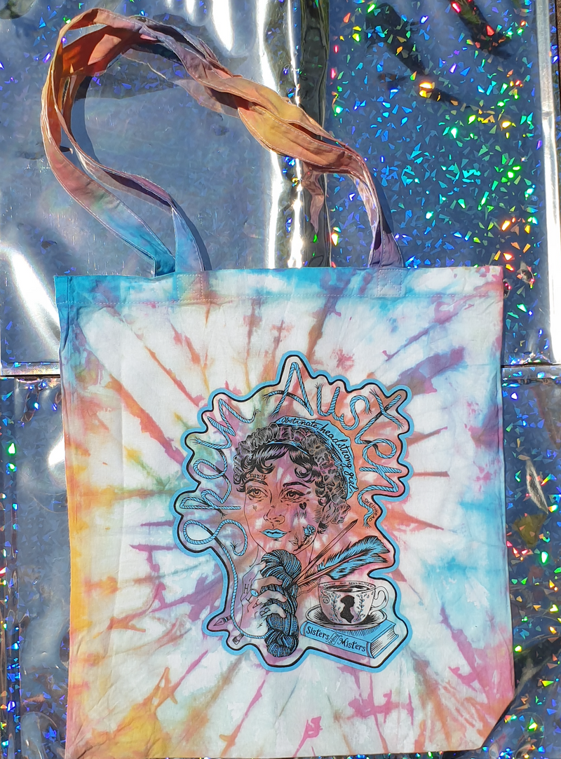 Anne Elliot Tie Dye Tote Bag