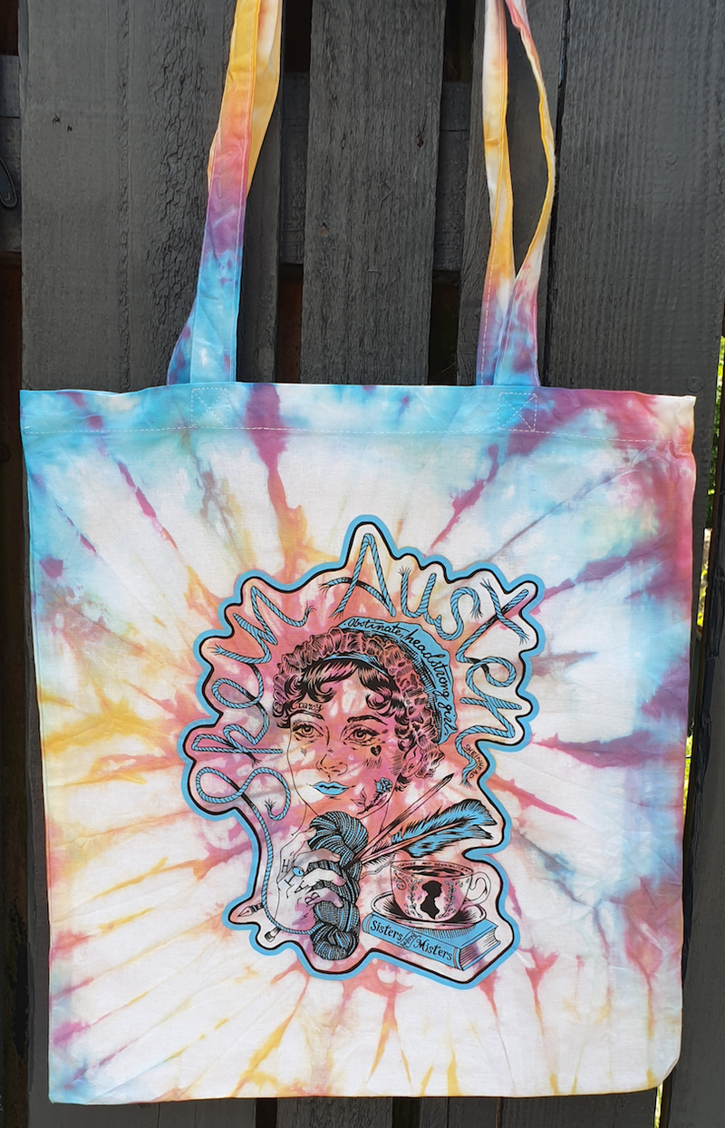 Catherine Morland Tie Dye Tote Bag