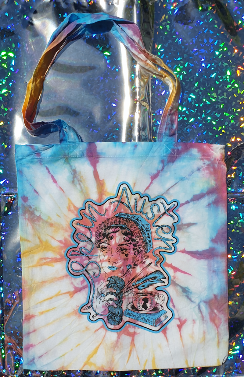 Catherine Morland Tie Dye Tote Bag