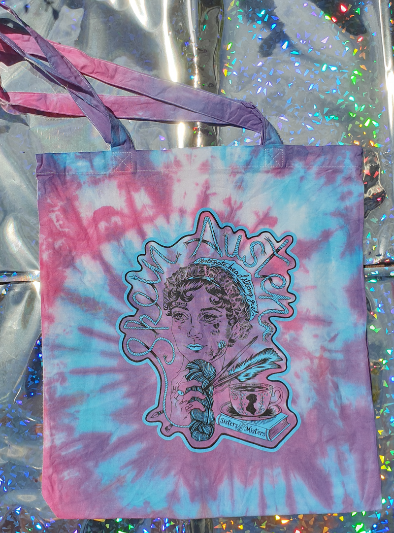Frederick Wentworth Tie Dye Tote Bag