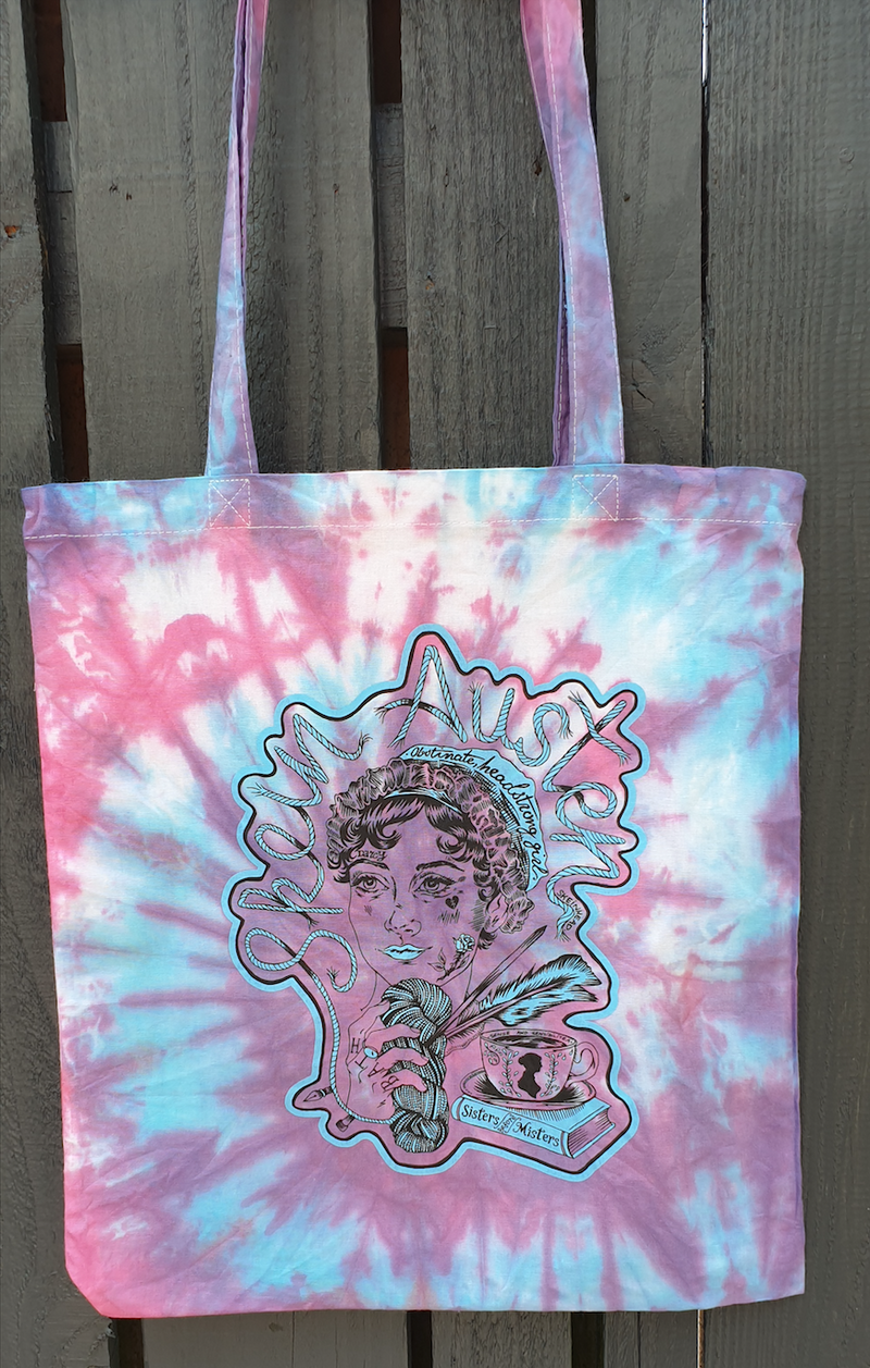 Frederick Wentworth Tie Dye Tote Bag