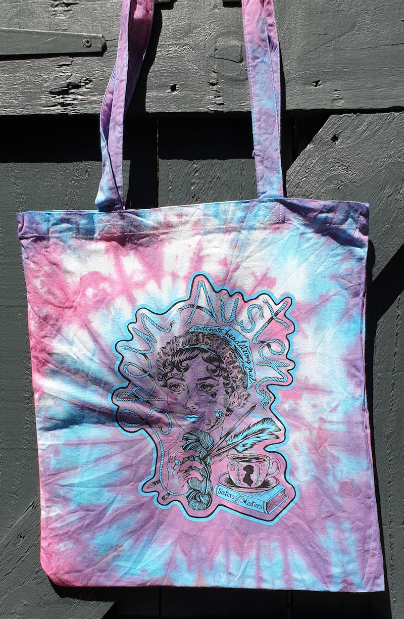Frederick Wentworth Tie Dye Tote Bag