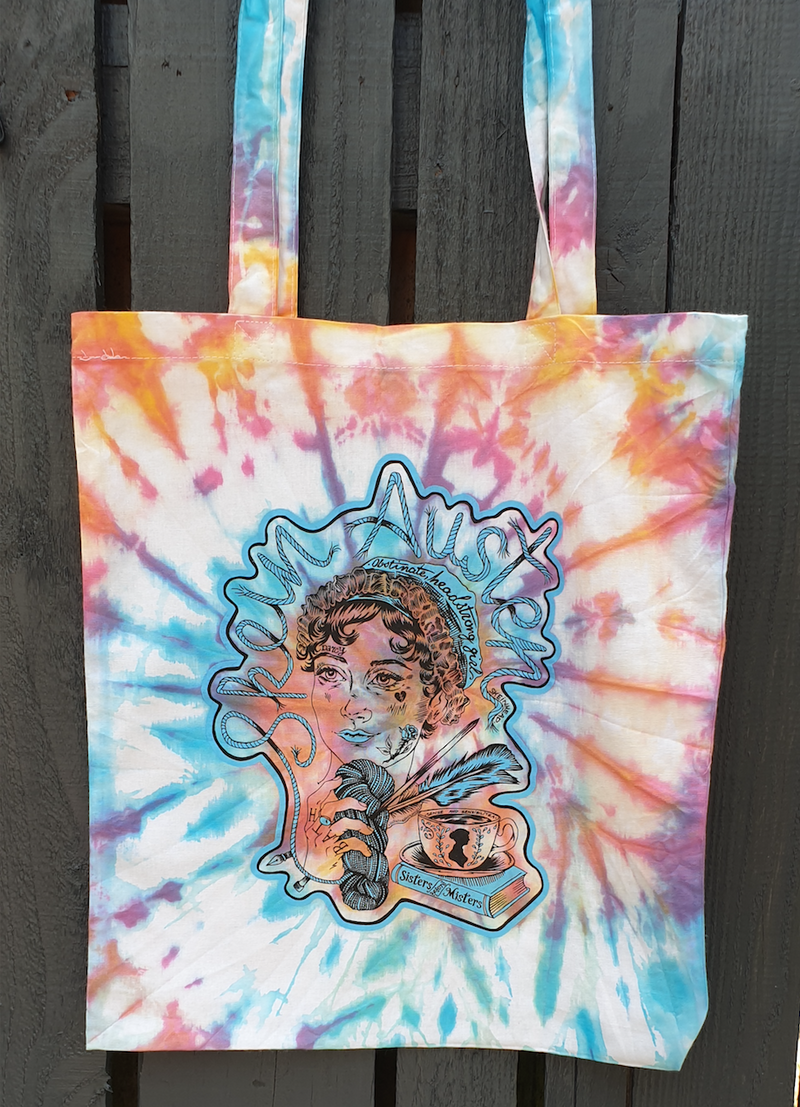 Colonel Brandon Tie Dye Tote Bag