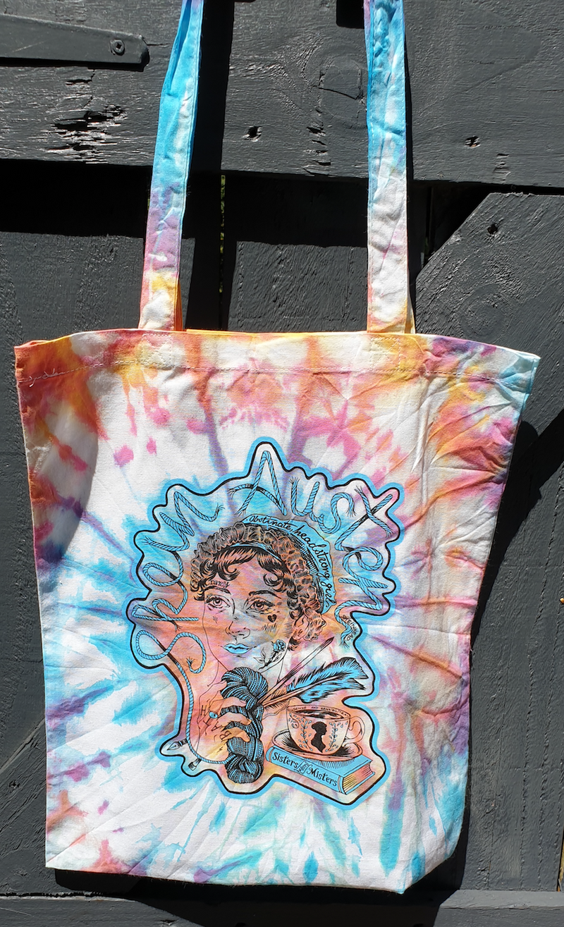 Colonel Brandon Tie Dye Tote Bag
