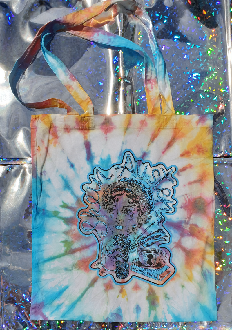 Edward Ferrars Tie Dye Tote Bag