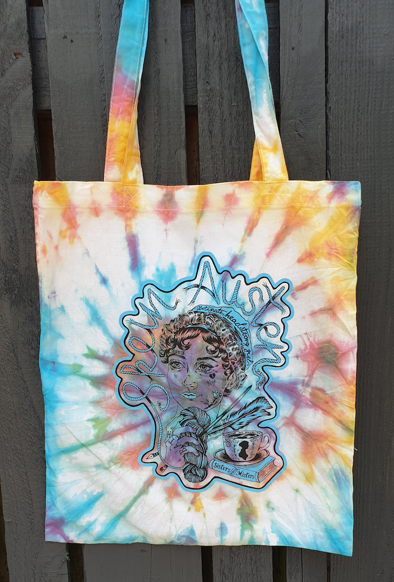 Edward Ferrars Tie Dye Tote Bag