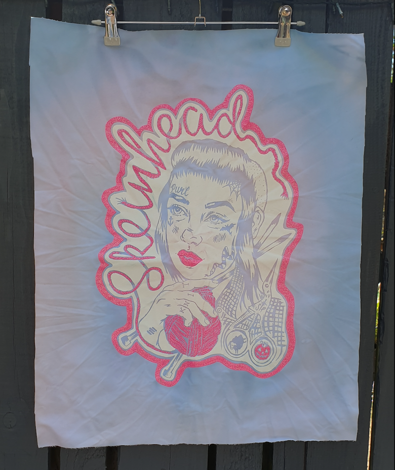 Babylon's Burning Tie Dye Philomena Flag