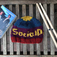 Social Distortion Mike Ness Striped Knitted Beanie Hat