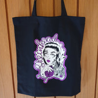 Skeinhead Philomena Purple Tote Bag
