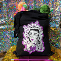 Skeinhead Philomena Purple Tote Bag