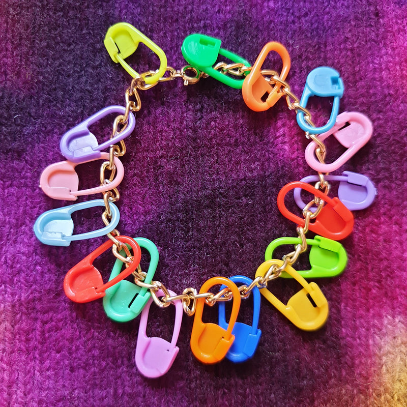 Juggernaut Frank Carter & the Rattlesnakes Punk Stitch Marker Bracelet