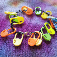 Raw Power Iggy Pop & The Stooges Stitch Marker Knitting Crochet Bracelet