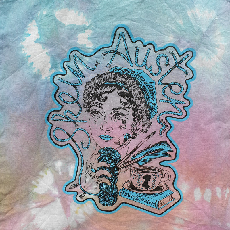Jane Bennet Tie Dye Tote Bag